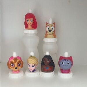 Good2Grow bottle toppers with large and small bottle